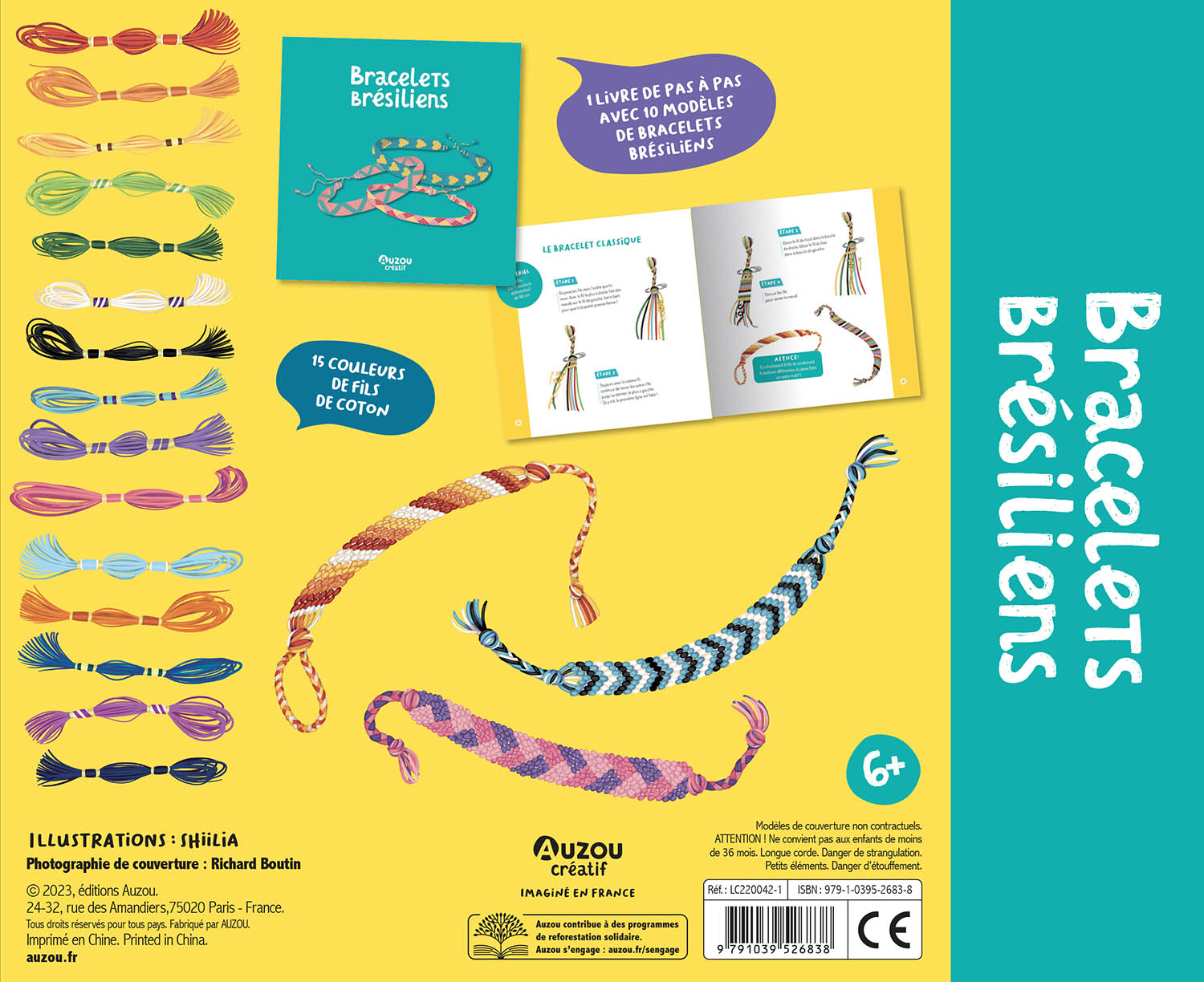 Mon Coffret D'artiste - Bracelets Brésiliens