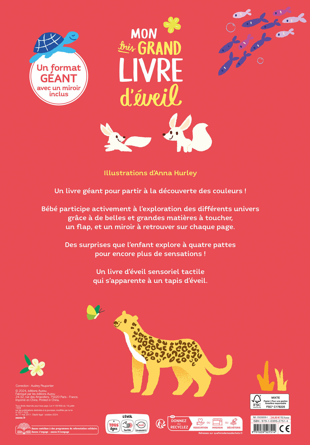 LE MONDE DES COULEURS - MON GRAND LIVRE D