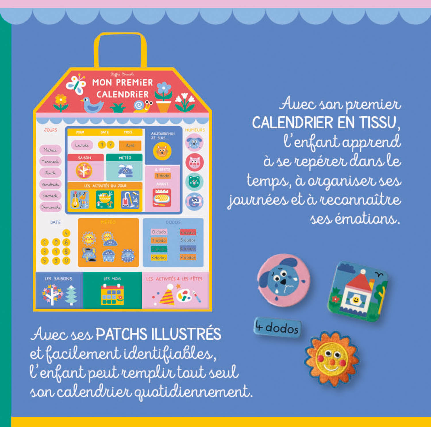 Mon Premier Calendrier En Tissu Mon Premier Calendrier En Tissu