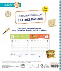 Mon Cahier D'écriture - Lettres Bâtons - Pirates Mon Cahier D'écriture - Lettres Bâtons - Pirates