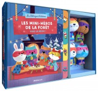 Coffret marionnettes a doigts - les mini-héros de la forêt