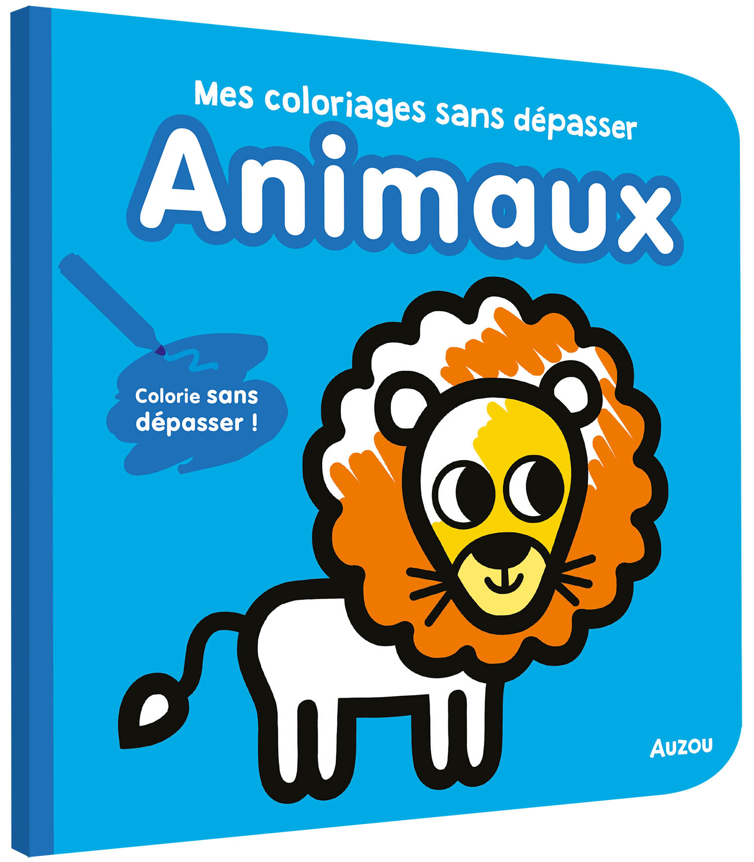 Mes premiers coloriages sans dépasser - Animaux