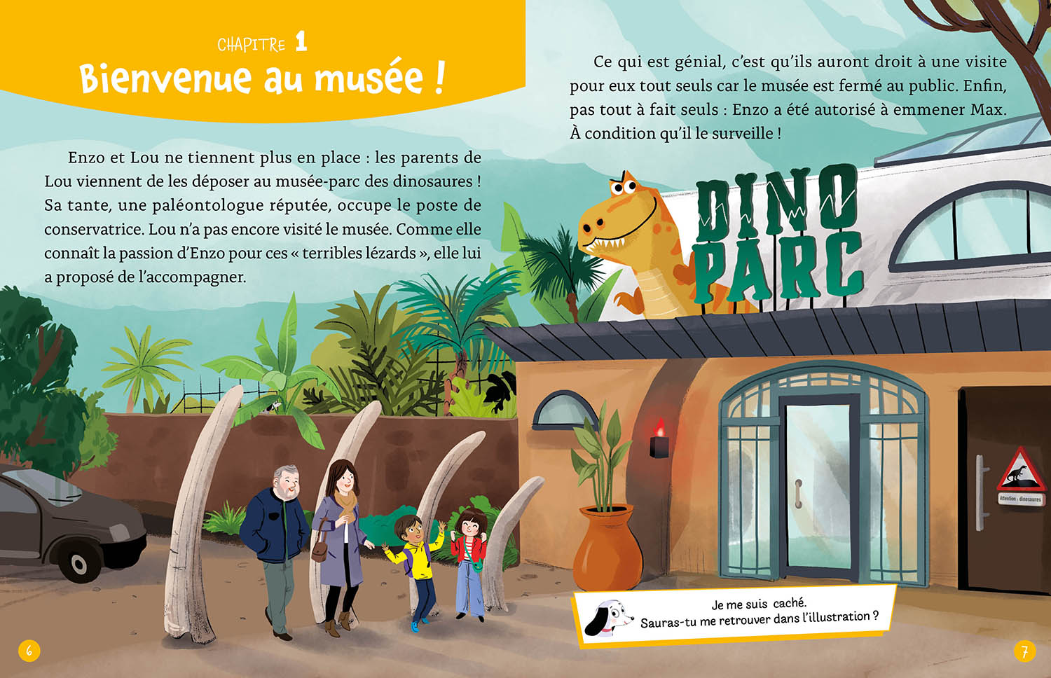 Mon Roman Énigme - Le Musée Des Dinosaures