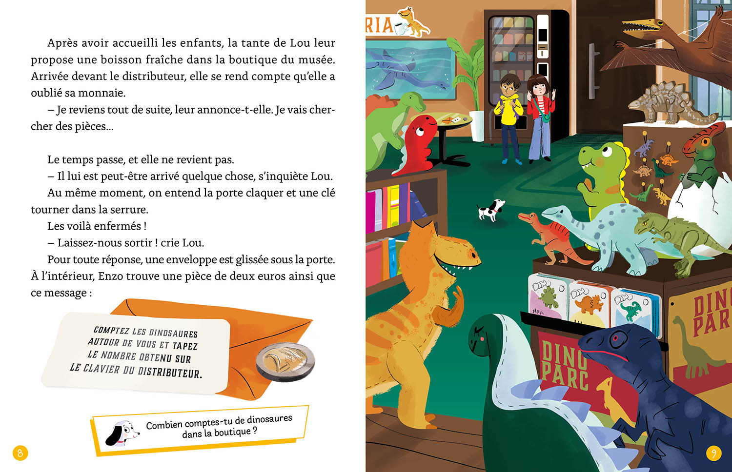 Mon Roman Énigme - Le Musée Des Dinosaures