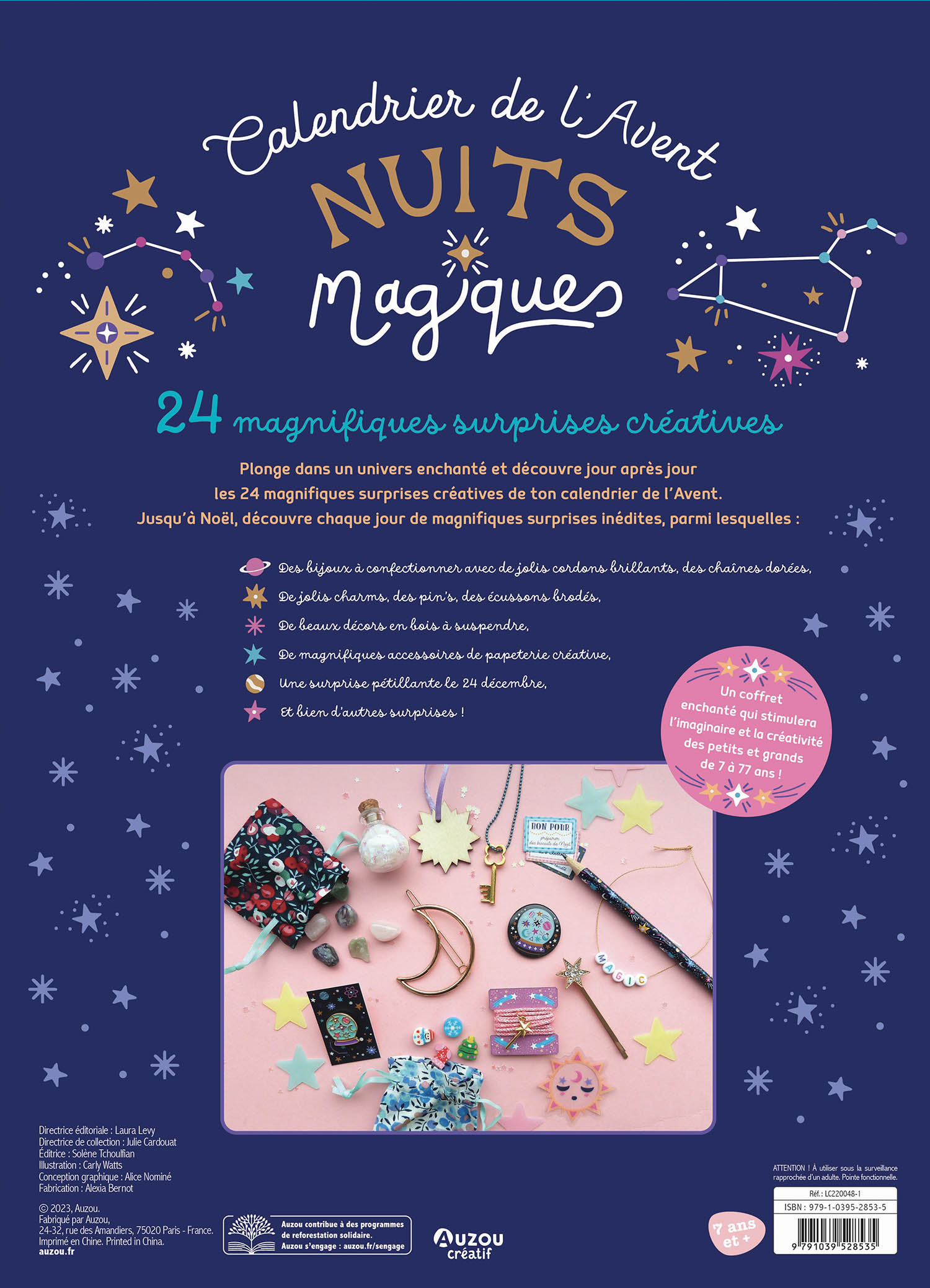 Mon Calendrier De L'avent - Nuits Magiques Mon Calendrier De L'avent - Nuits Magiques