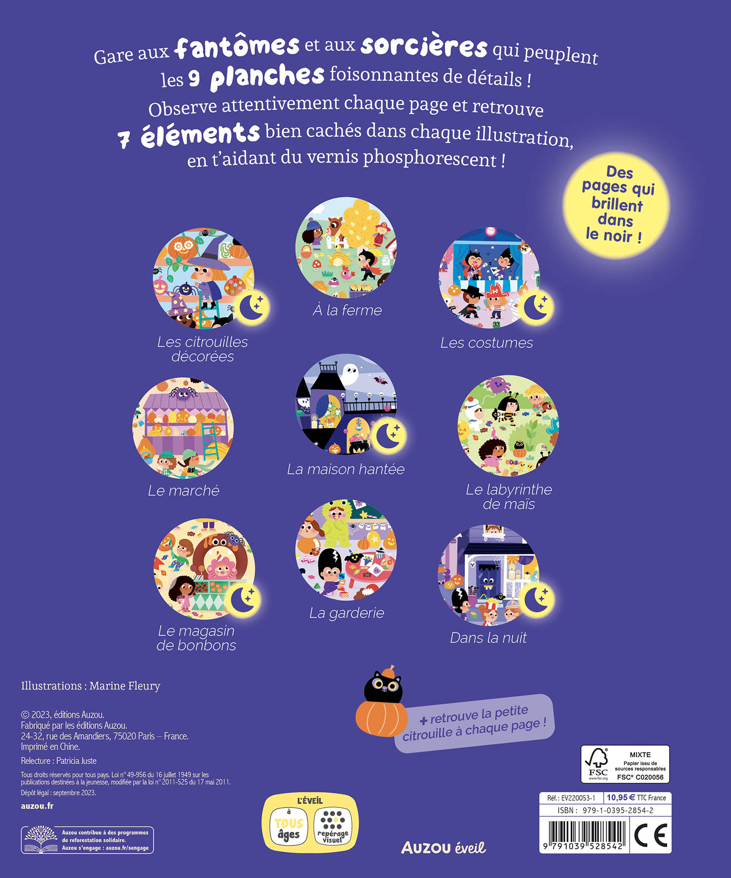 MEME PAS PEUR ! CHERCHE ET TROUVE DES TOUT-PETITS 