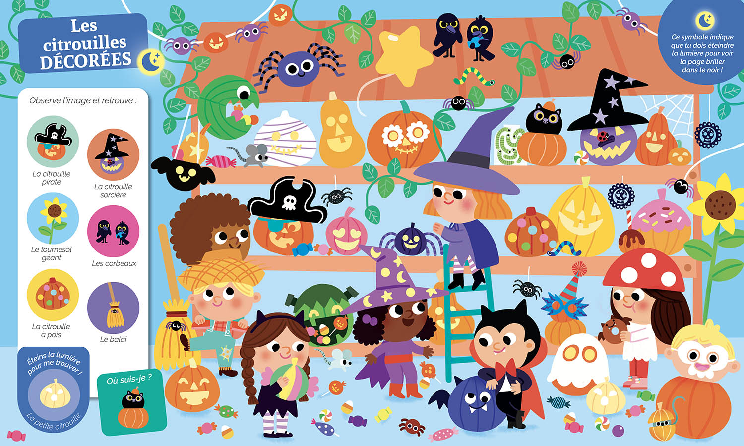 MEME PAS PEUR ! CHERCHE ET TROUVE DES TOUT-PETITS 