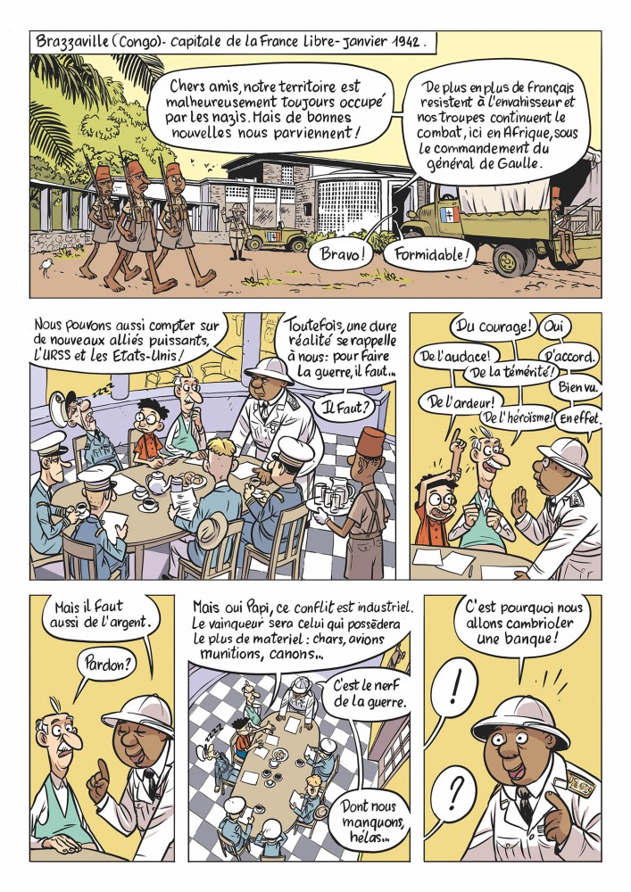 La Drôle De Guerre De Papi Et Lucien - Tome 3 - Mission : Sahara !