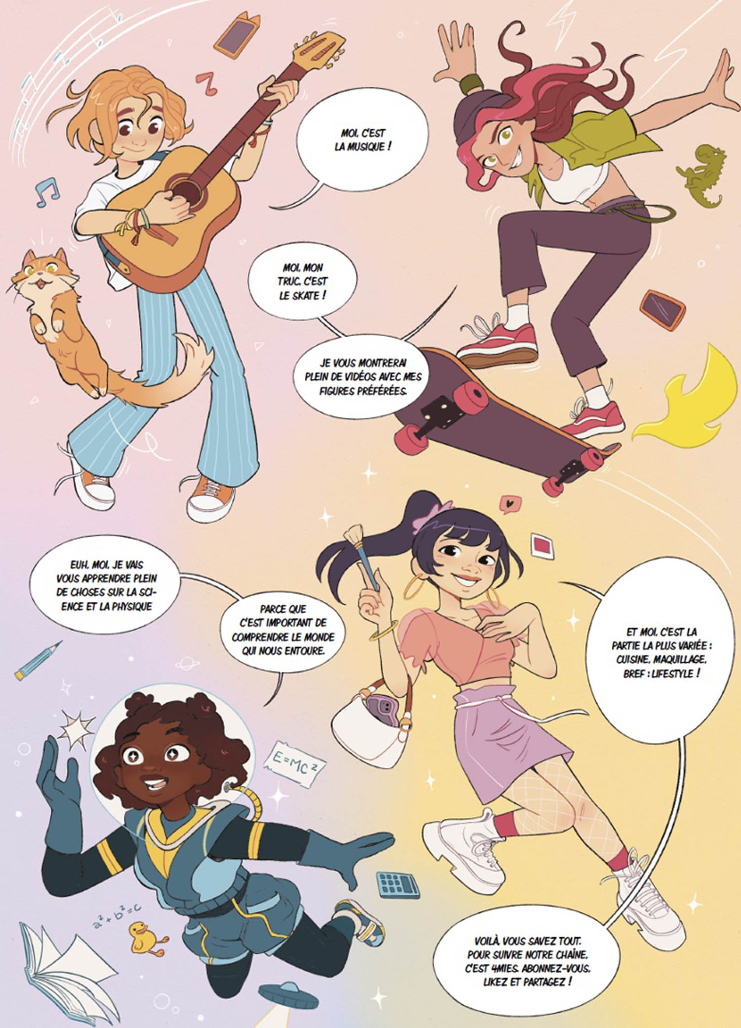 LES INFLUENCEUSES EN BD - LA SOIREE DES 10K