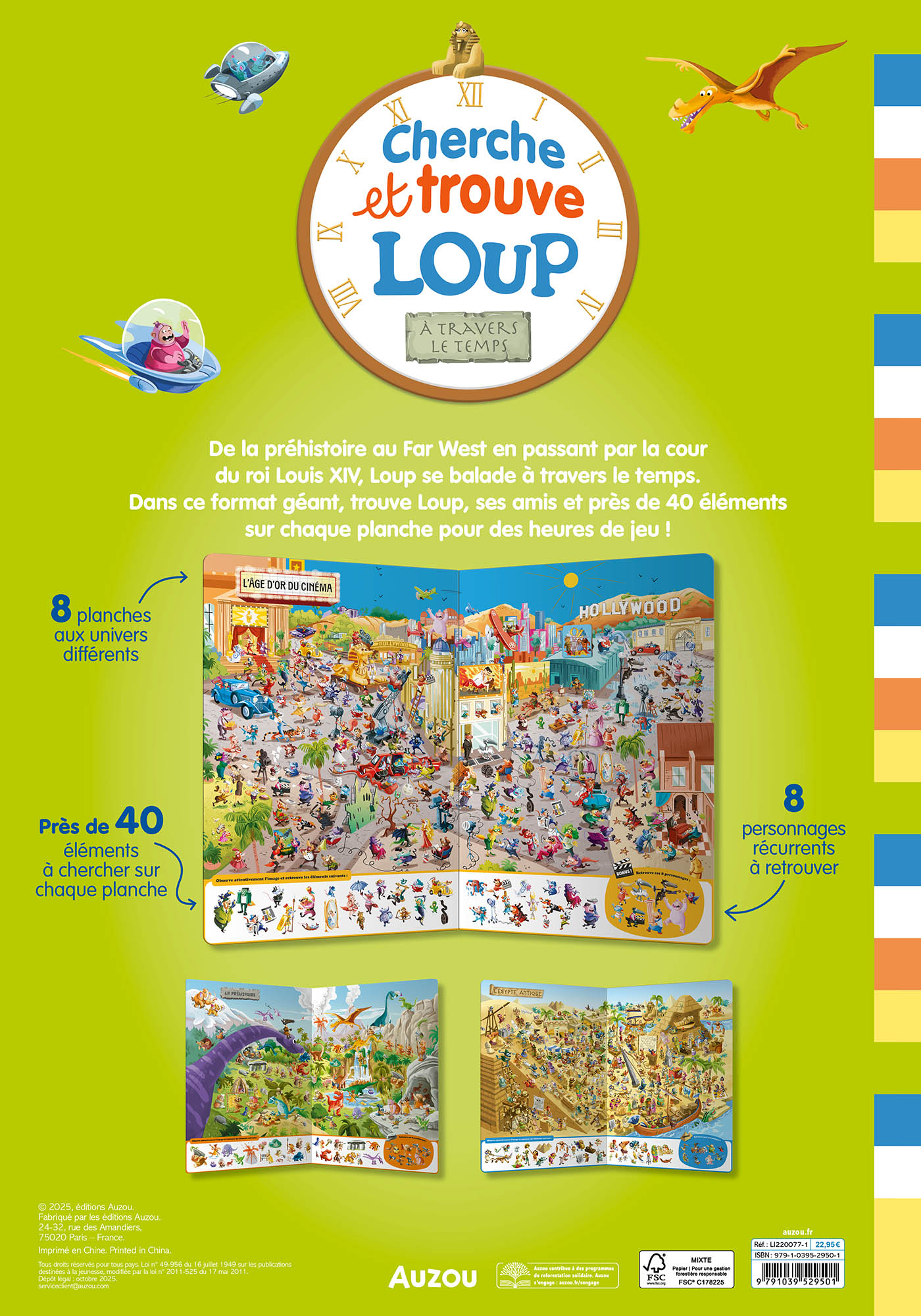 CHERCHE ET TROUVE LOUP : A TRAVERS LE TEMPS