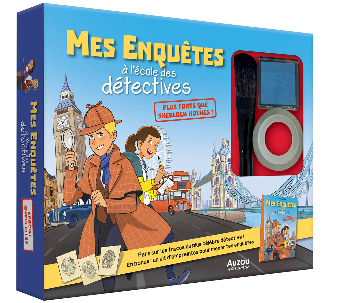 Mes Enquêtes À L'école Des Détectives (Plus Forts Que Sherlock Holmes) (Coffret)