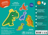 100 gommettes - Les dinosaures