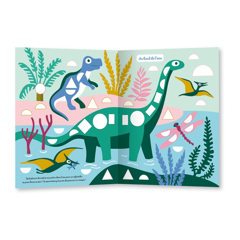 1000 Gommettes Formes - Dinosaures 1000 Gommettes Formes - Dinosaures