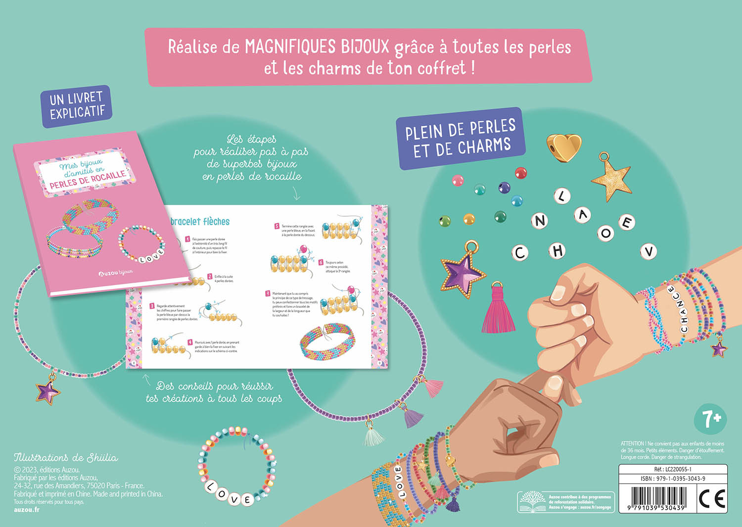 Mes magnifiques bijoux en perles de rocaille