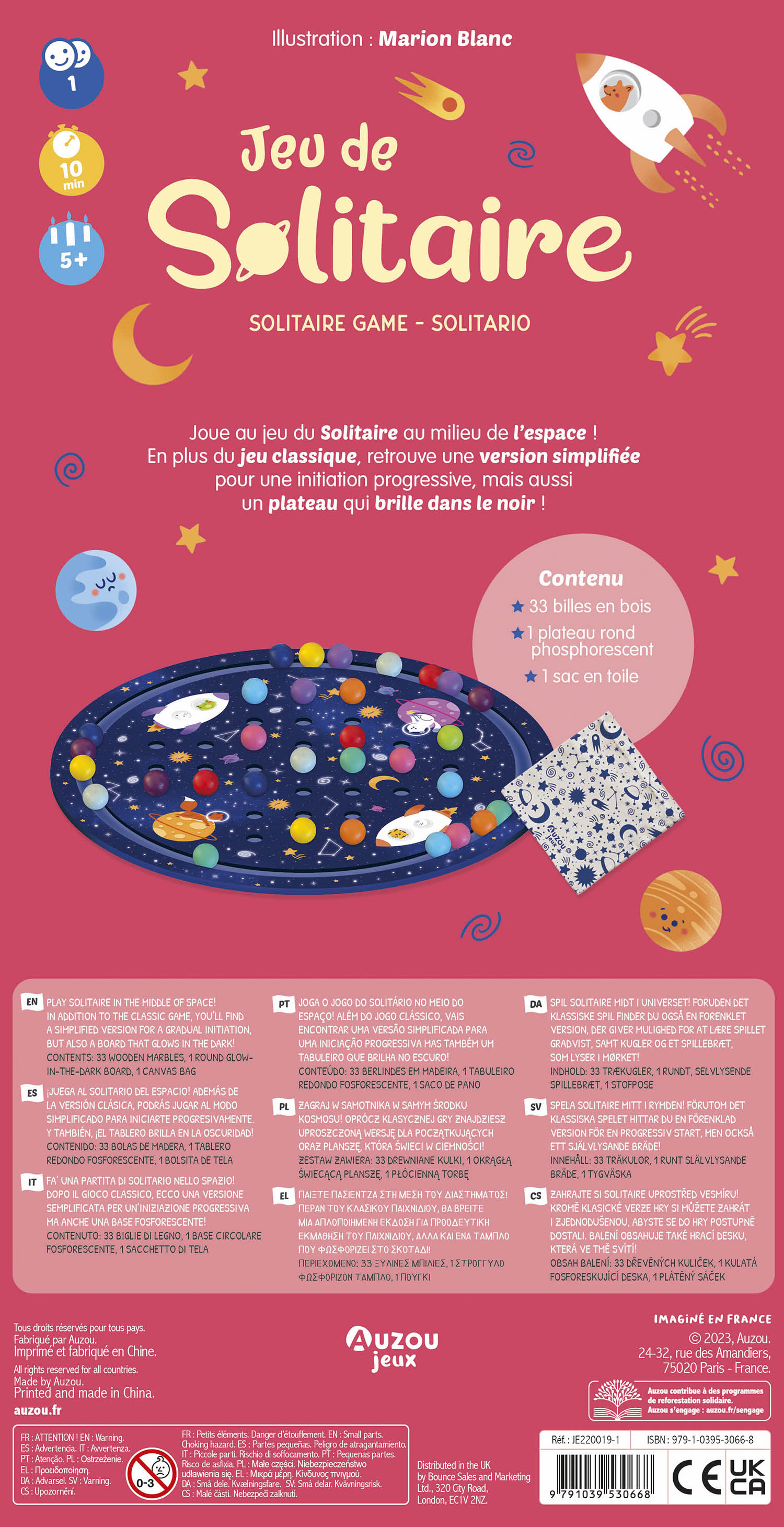 JEU DE SOLITAIRE