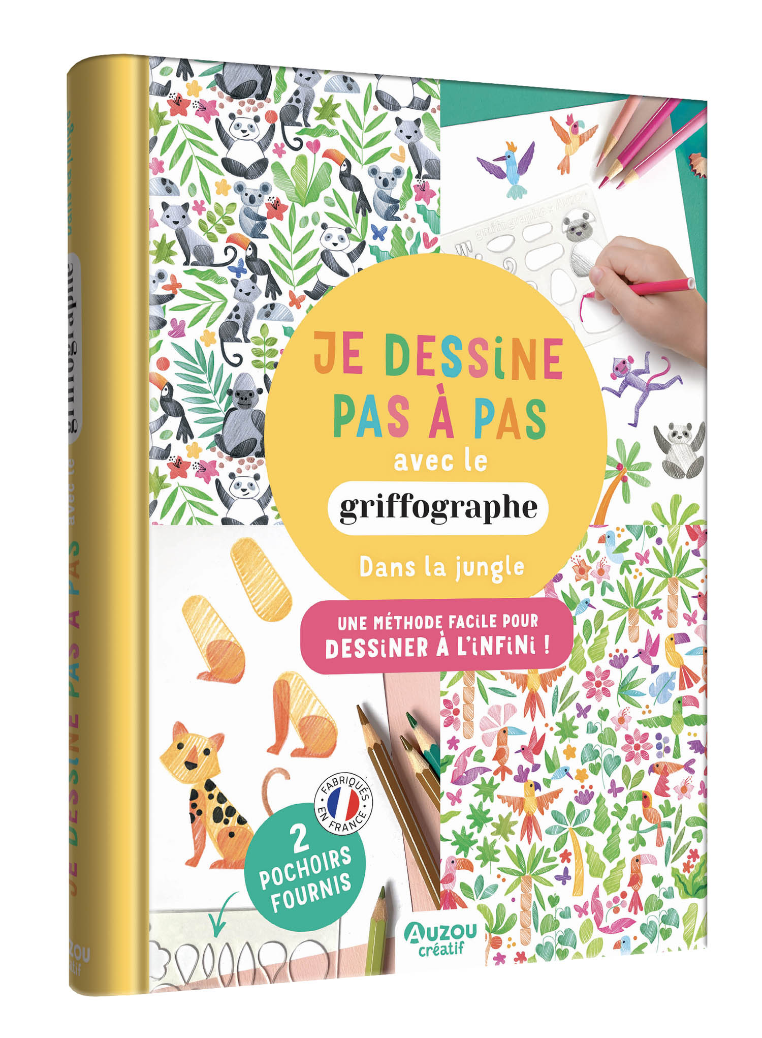 Je Dessine Pas À Pas Avec Le Griffographe - Dans La Jungle Je Dessine Pas À Pas Avec Le Griffographe - Dans La Jungle