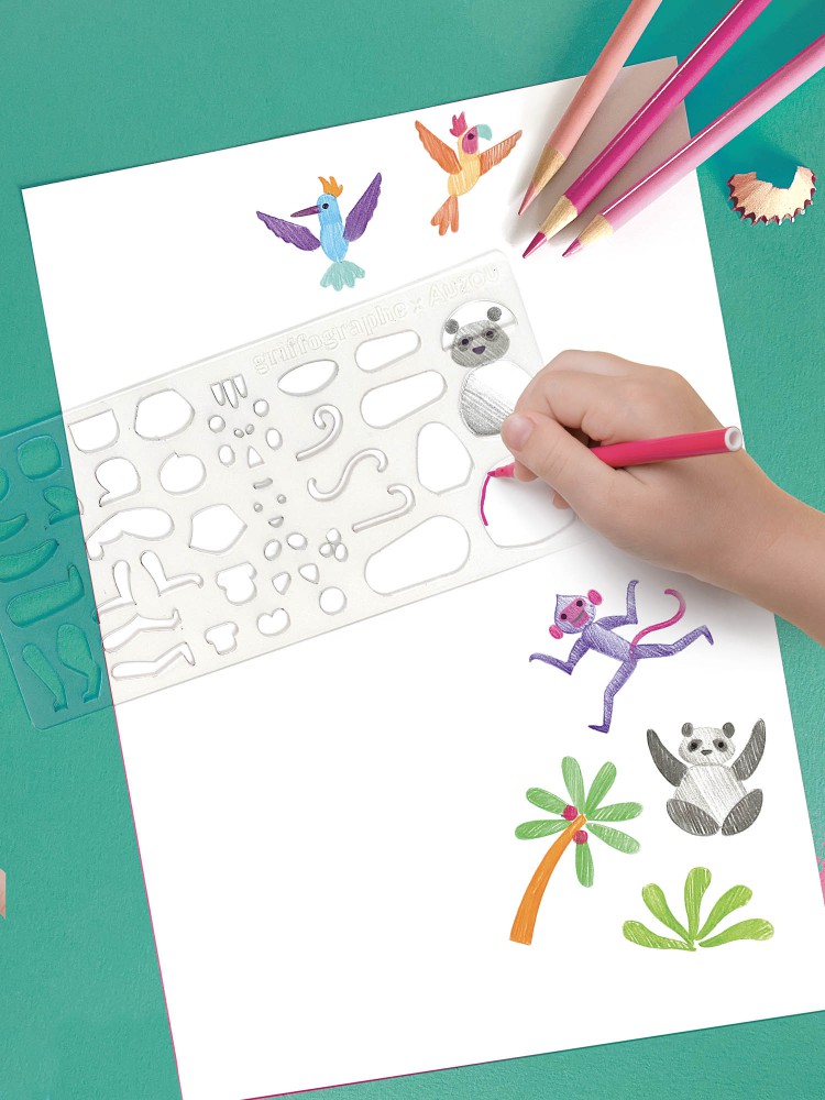 Je Dessine Pas À Pas Avec Le Griffographe - Dans La Jungle Je Dessine Pas À Pas Avec Le Griffographe - Dans La Jungle