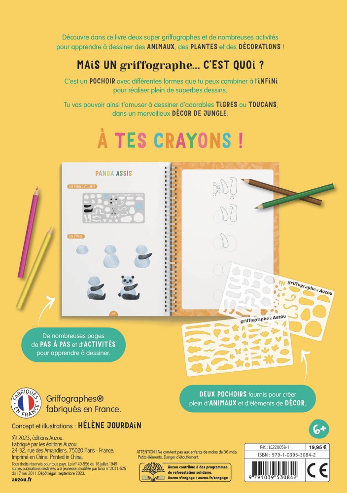 JE DESSINE PAS A PAS AVEC LE GRIFFOGRAPHE