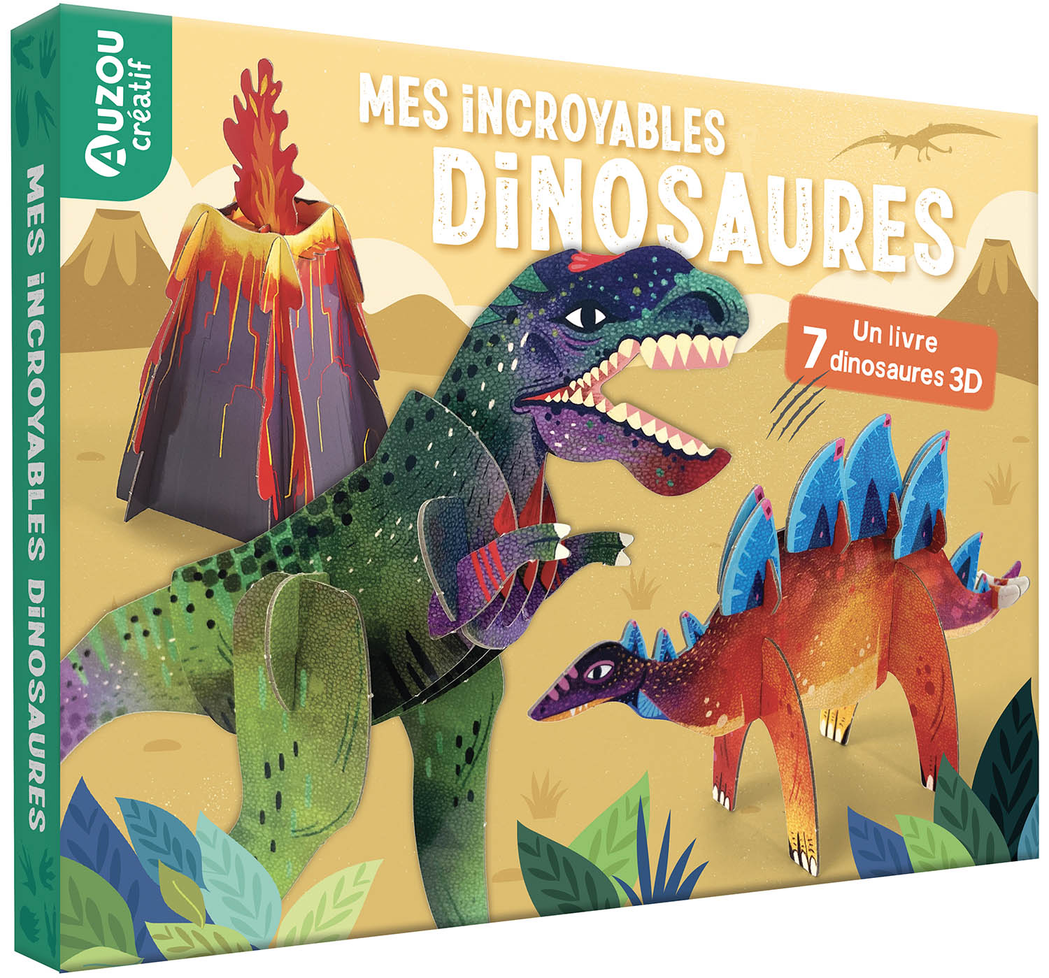Mon Coffret D'artiste - Mes Dinosaures À Construire