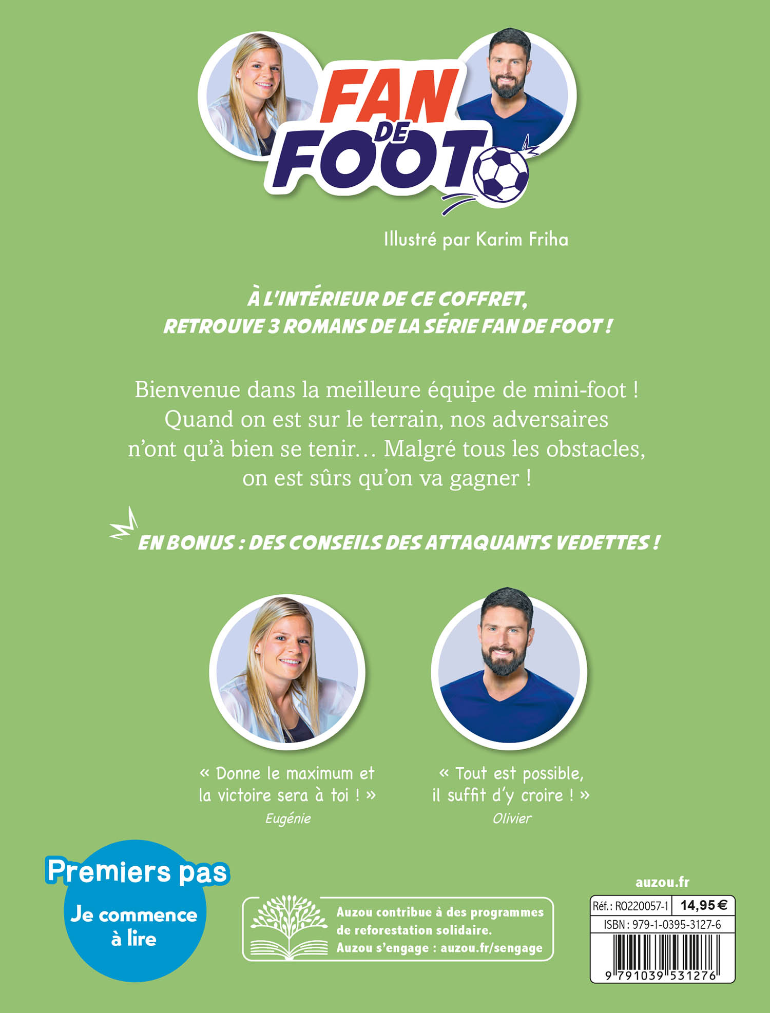 Coffret Bibliothèque 1 - Fan De Foot - Tomes 1 À 3 Coffret Bibliothèque 1 - Fan De Foot - Tomes 1 À 3