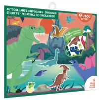 200 autocollants dinosaures