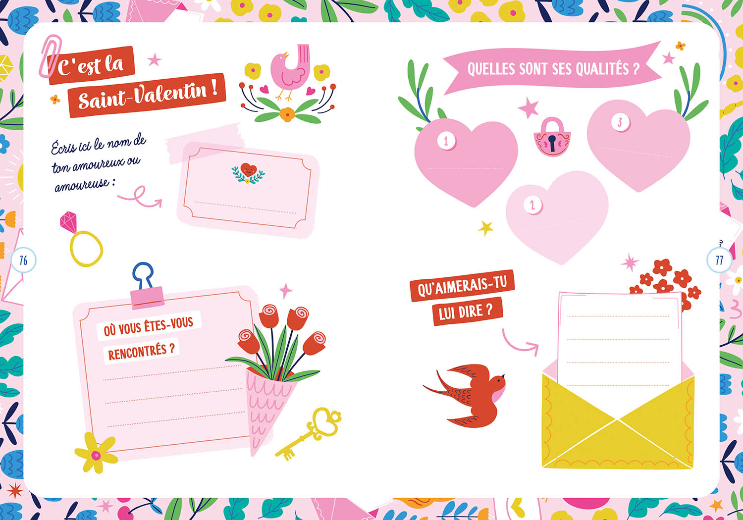 Ma Papeterie Créative - Mon Carnet Secret - Mon Année Secrète