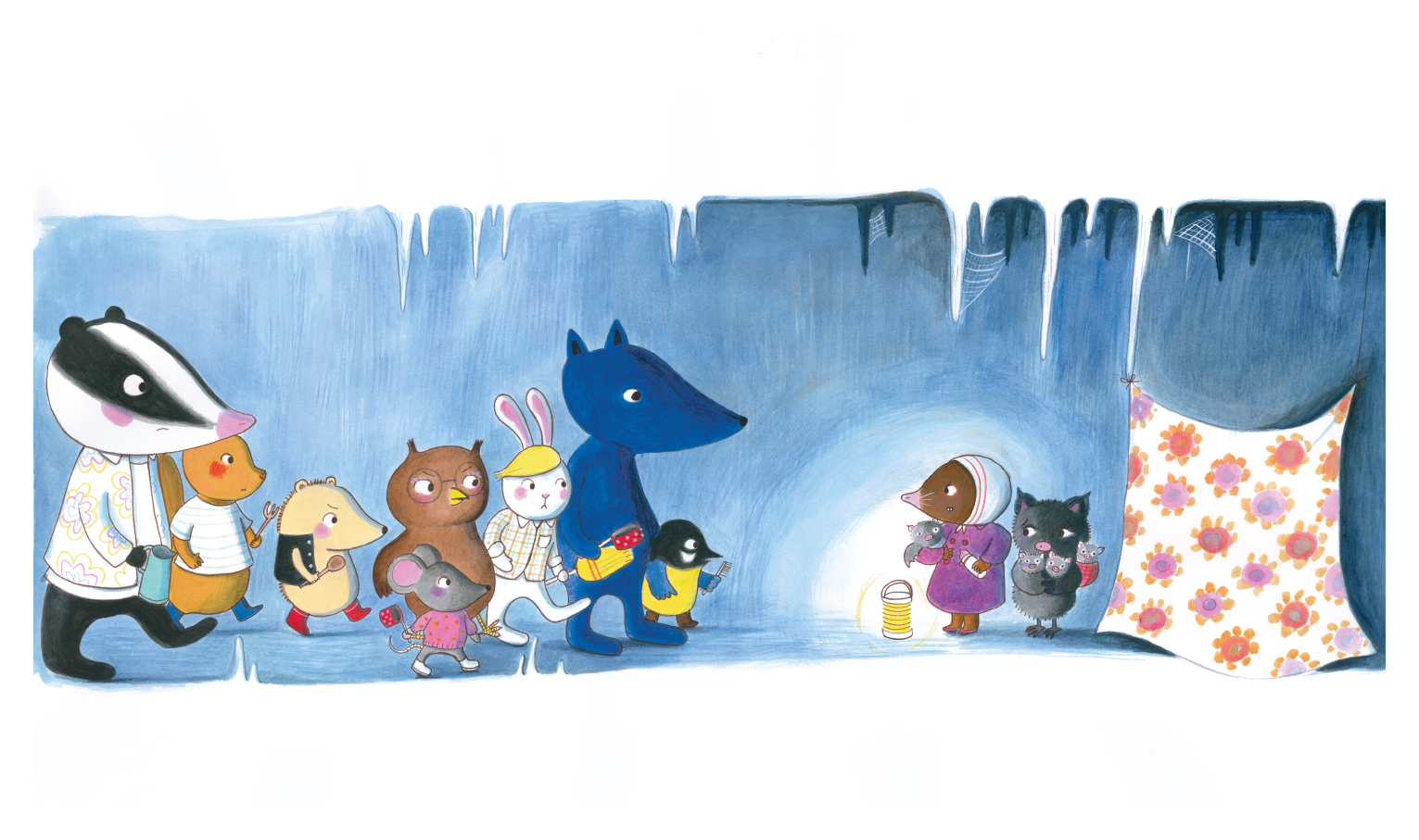 KAMISHIBAI - PETITE TAUPE ET LE MYSTERIEUX INCONNU KAMISHIBAI - PETITE TAUPE ET LE MYSTERIEUX INCONNU