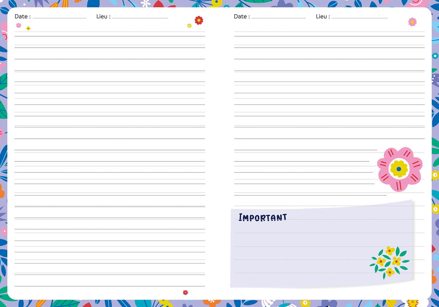 Ma Papeterie Créative - Mon Carnet Secret - Sequins Réversibles