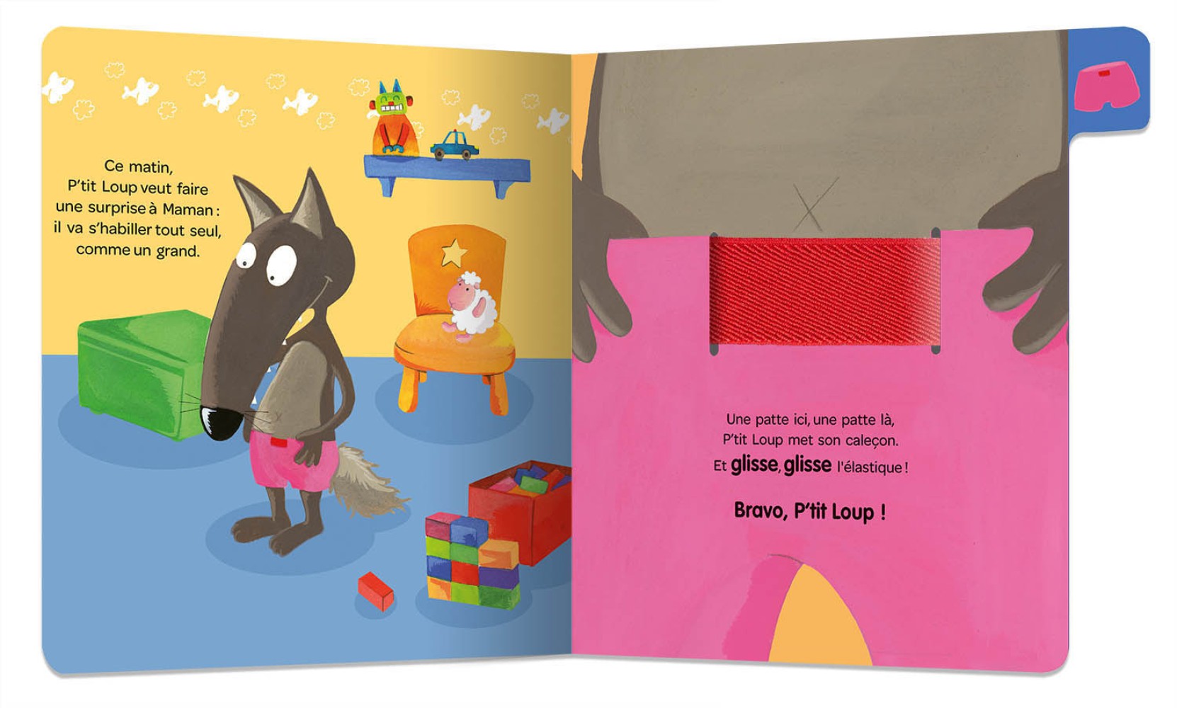 P'tit Loup Apprend À S'habiller