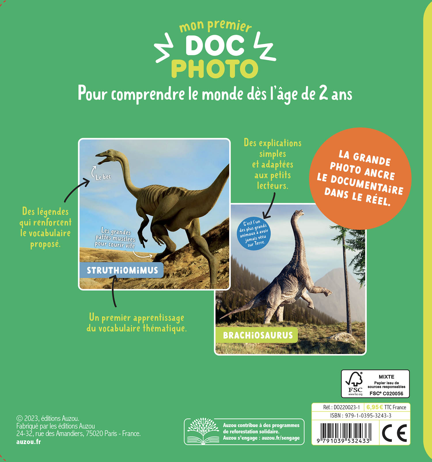 Mon Premier Doc Photo - Les Dinosaures Mon Premier Doc Photo - Les Dinosaures