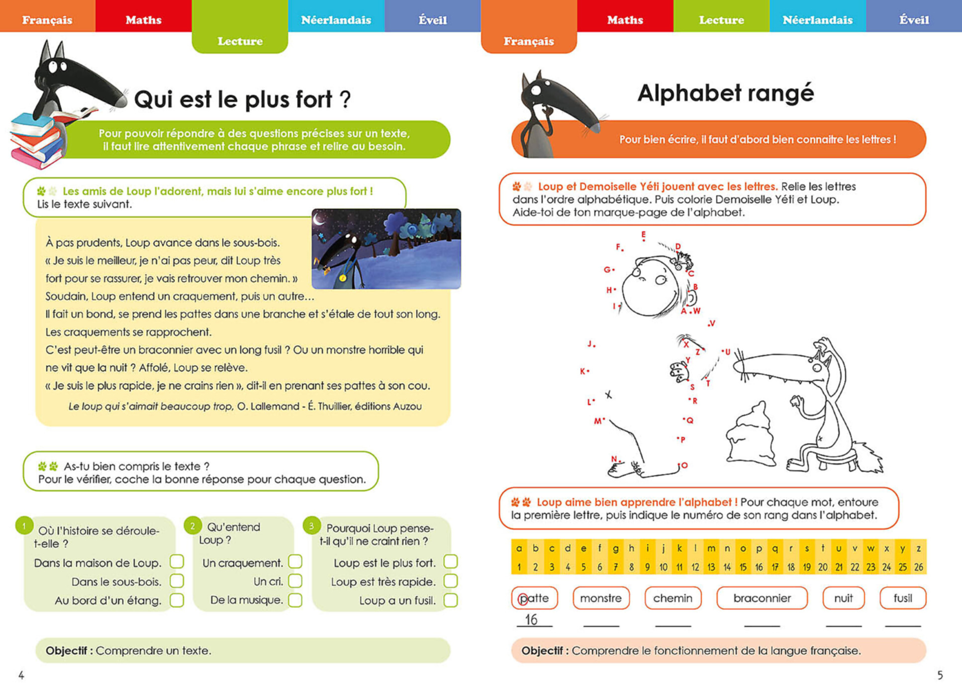 Je Rentre En 2E Primaire Avec Loup Je Rentre En 2E Primaire Avec Loup