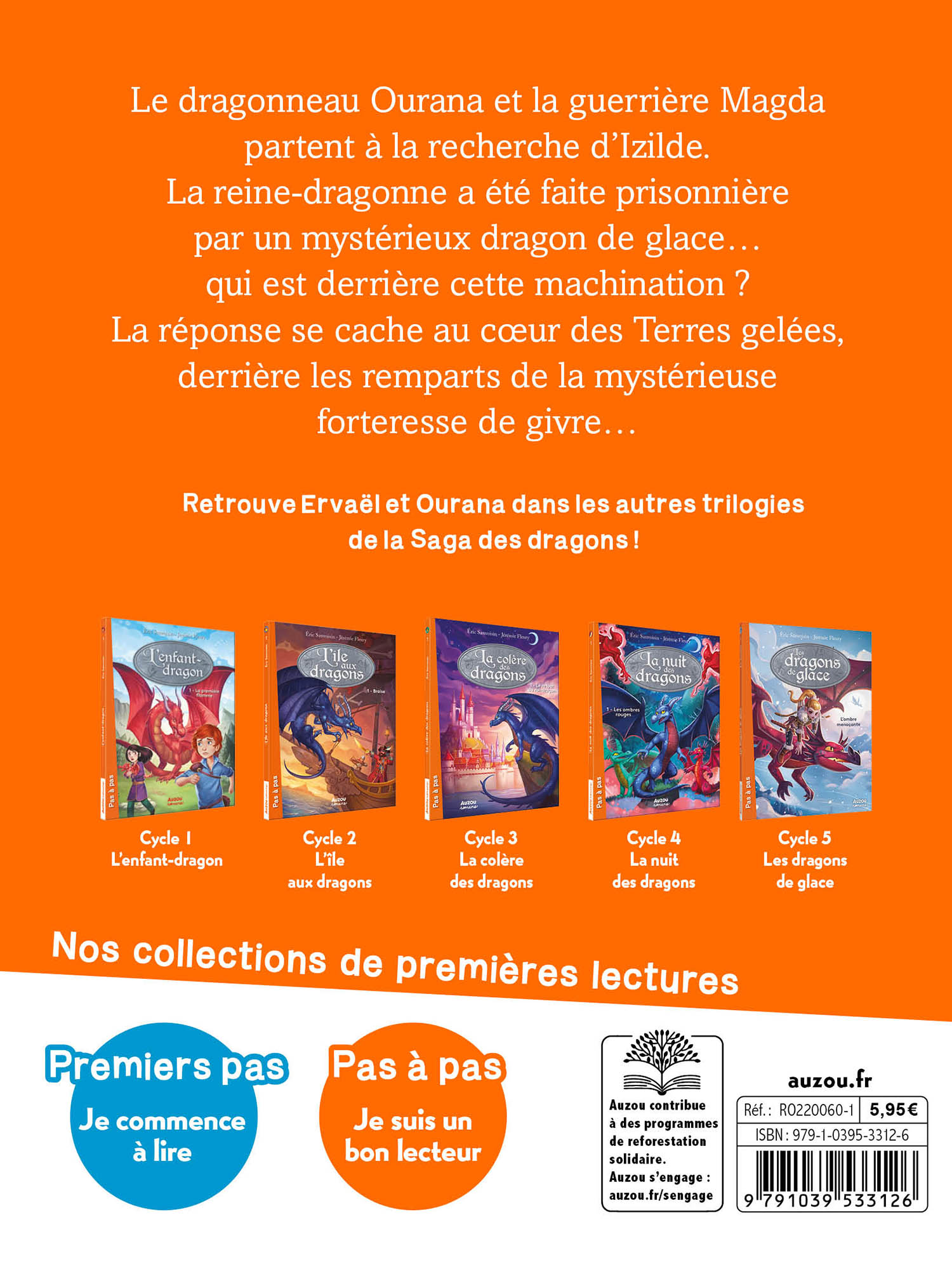 LES DRAGONS DE GLACE T2 (LA FORTERESSE DE GIVRE)