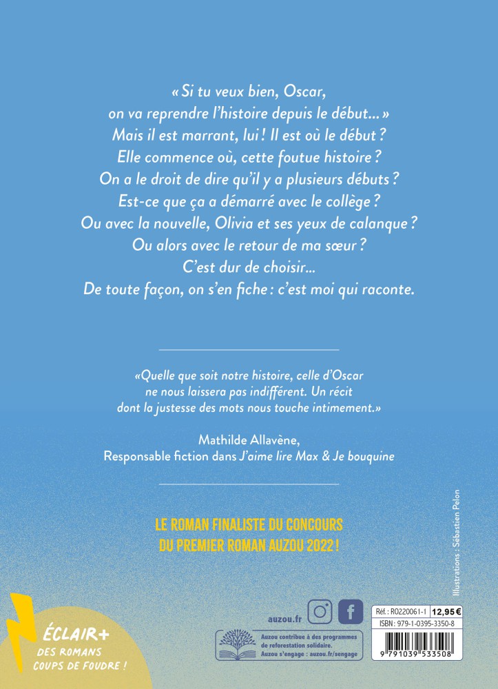 MOI OSCAR, MA VIE, LE COLLEGE, ET LE FANTOME DE MA SOEUR