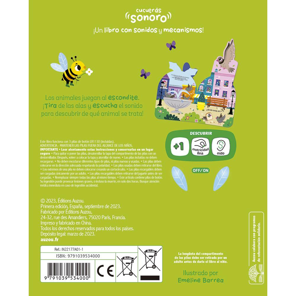 Cucutrás Sonoros. ¿De Quién Son Estas Alas? Sonidos Y Lengüetas