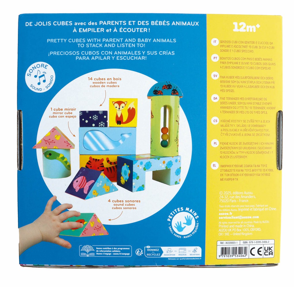 Mes premiers cubes sonores Mes premiers cubes sonores