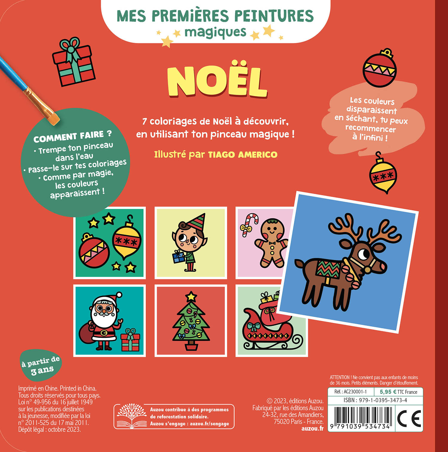 PEINTURE MAGIQUE NOEL