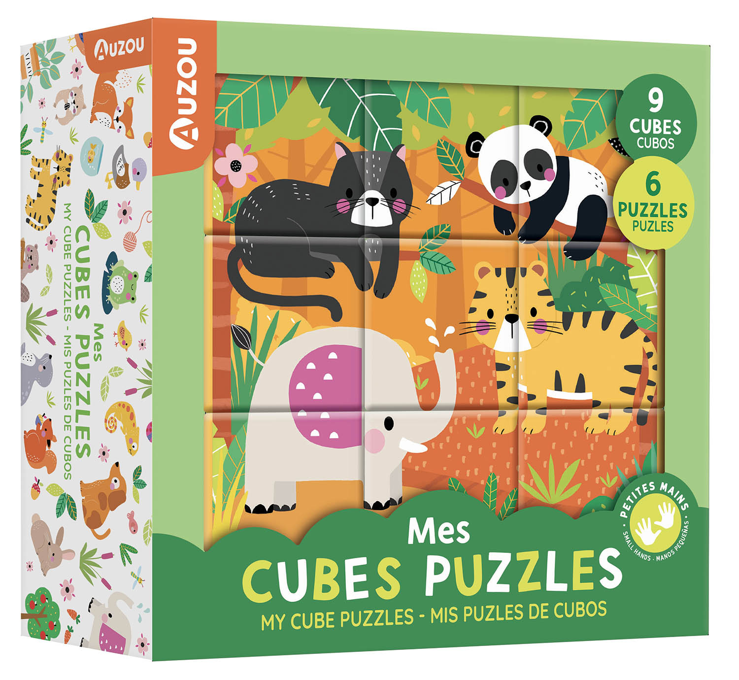 Mes Cubes Puzzle - Animaux Mignons Mes Cubes Puzzle - Animaux Mignons
