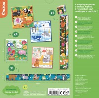 Mes Cubes Puzzle - Animaux Mignons Mes Cubes Puzzle - Animaux Mignons