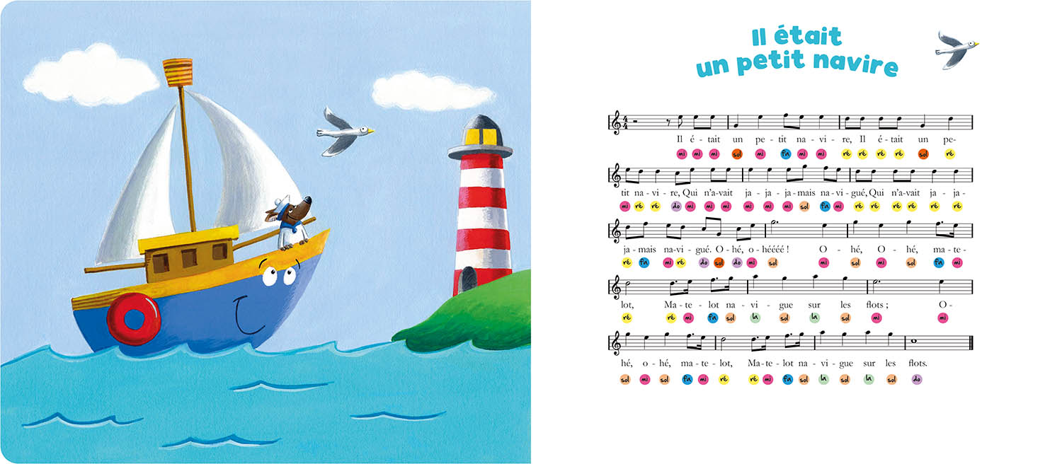 Mon Livre Piano - Mes Premières Comptines À Jouer Au Piano - P'tit Loup Mon Livre Piano - Mes Premières Comptines À Jouer Au Piano - P'tit Loup