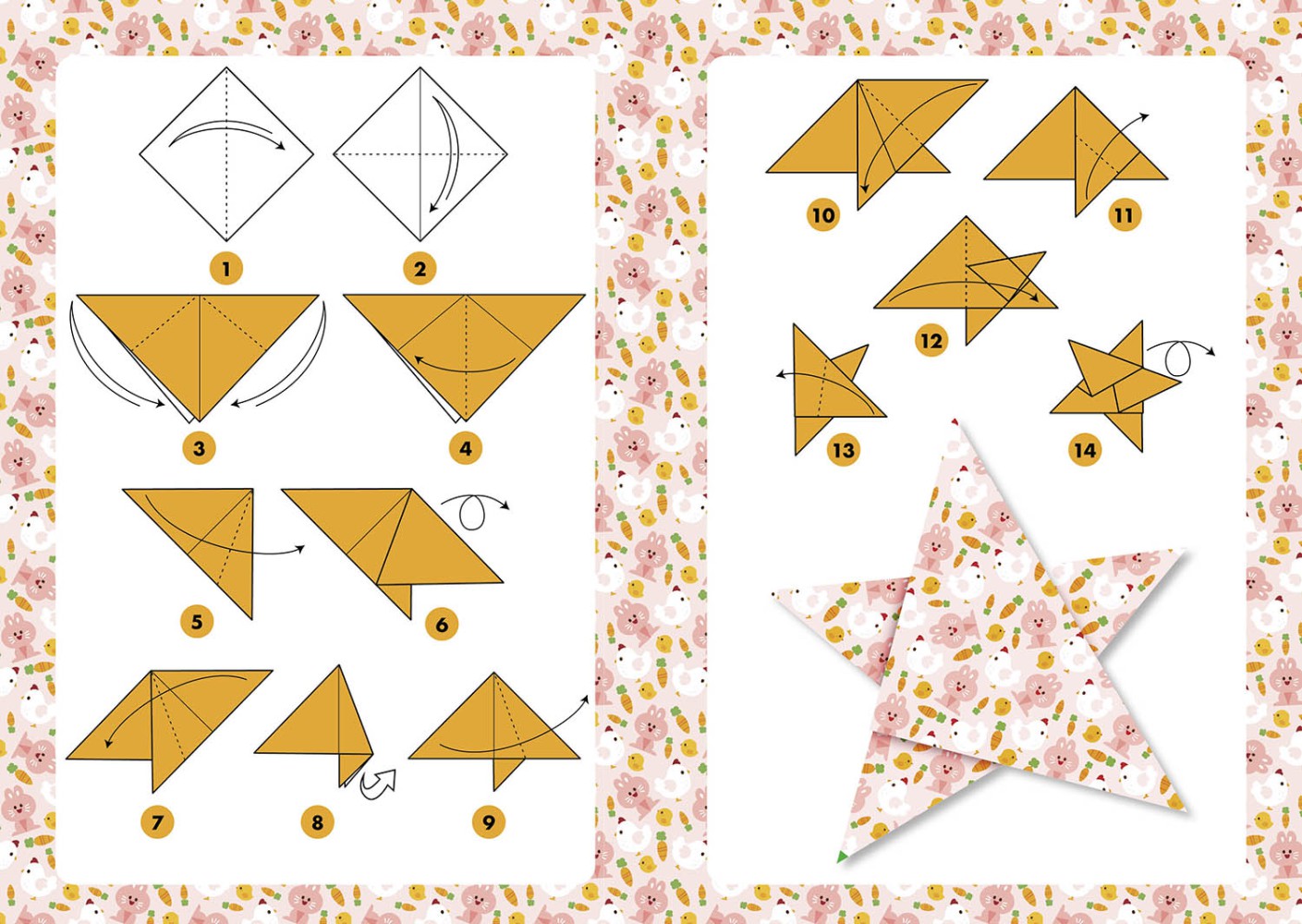 Ma Pochette D'artiste - Mes Origamis Kawaii Ma Pochette D'artiste - Mes Origamis Kawaii