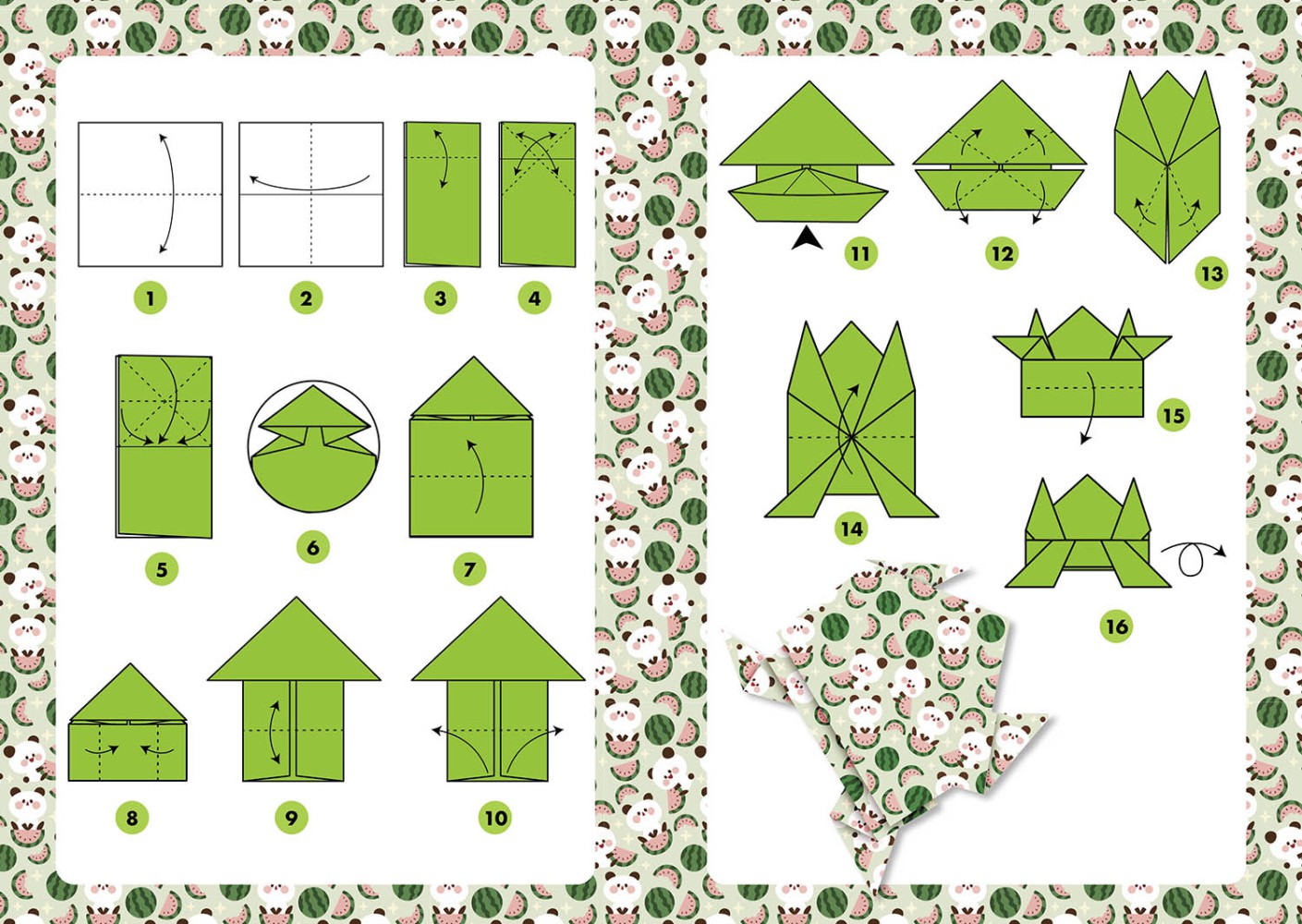 Ma Pochette D'artiste - Mes Origamis Kawaii