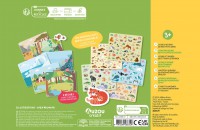 200 autocollants bébés animaux