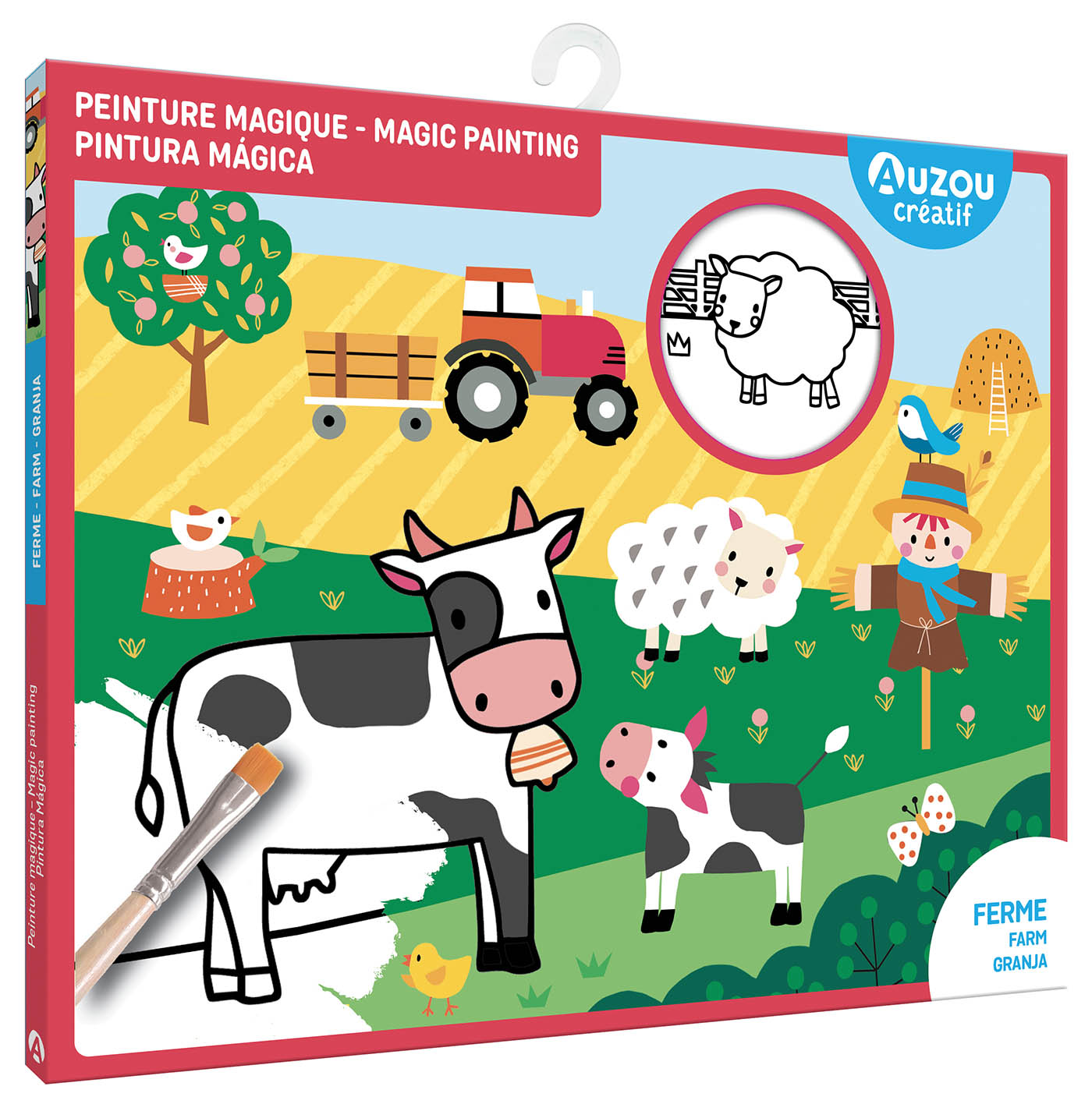 Peinture magique  - À la ferme