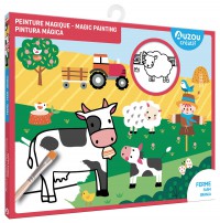 Peinture magique - À la ferme