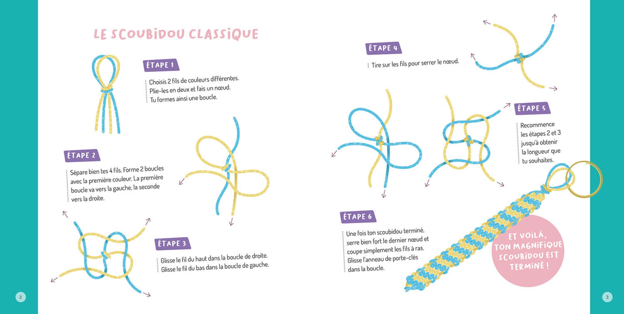 Mon Coffret D'artiste - Mes Scoubidous À Paillettes
