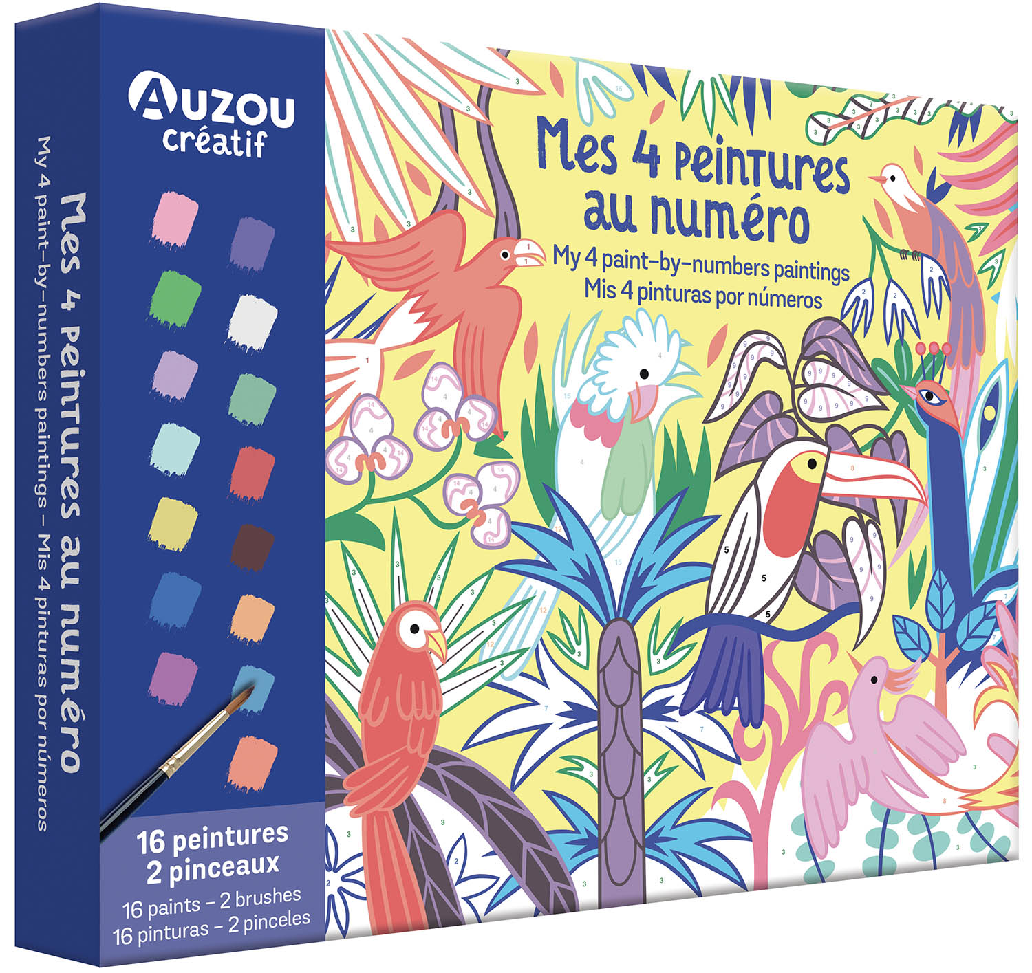 Mes 4 peintures au numéro - Merveilleuse nature