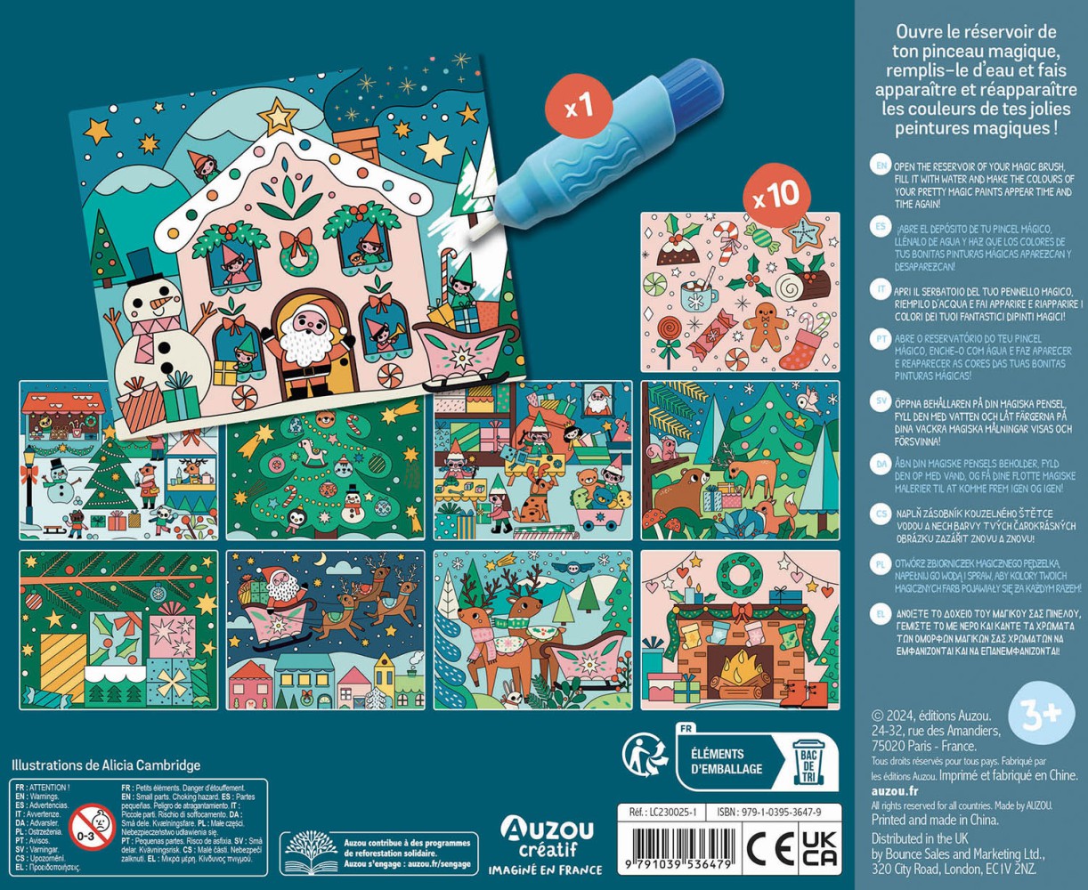 Mes premières peintures magiques de Noël