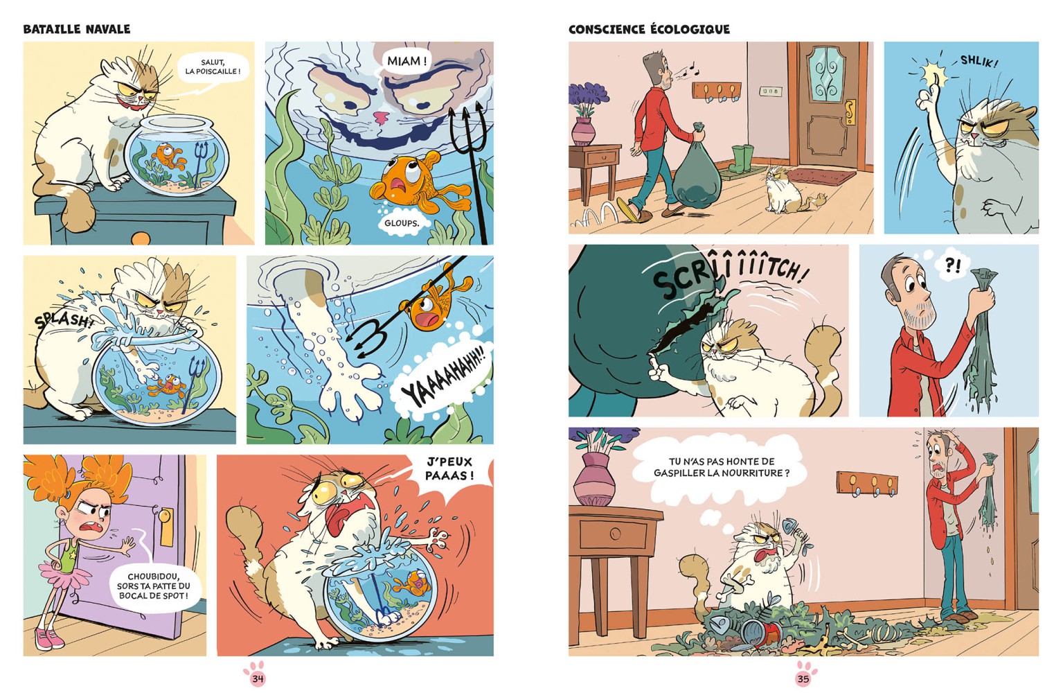 Chat Moche - Tome 1 - J'aime Pas Ma Famille