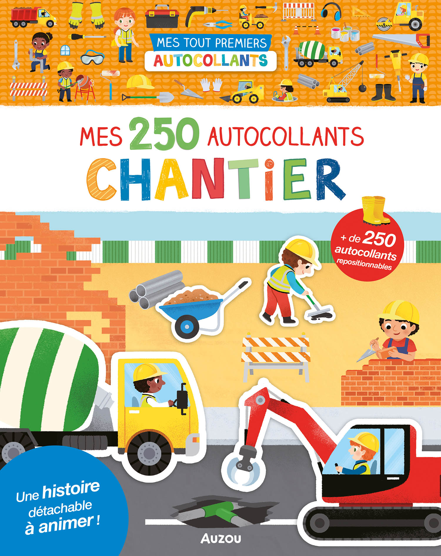 500 autocollants - Police et pompiers