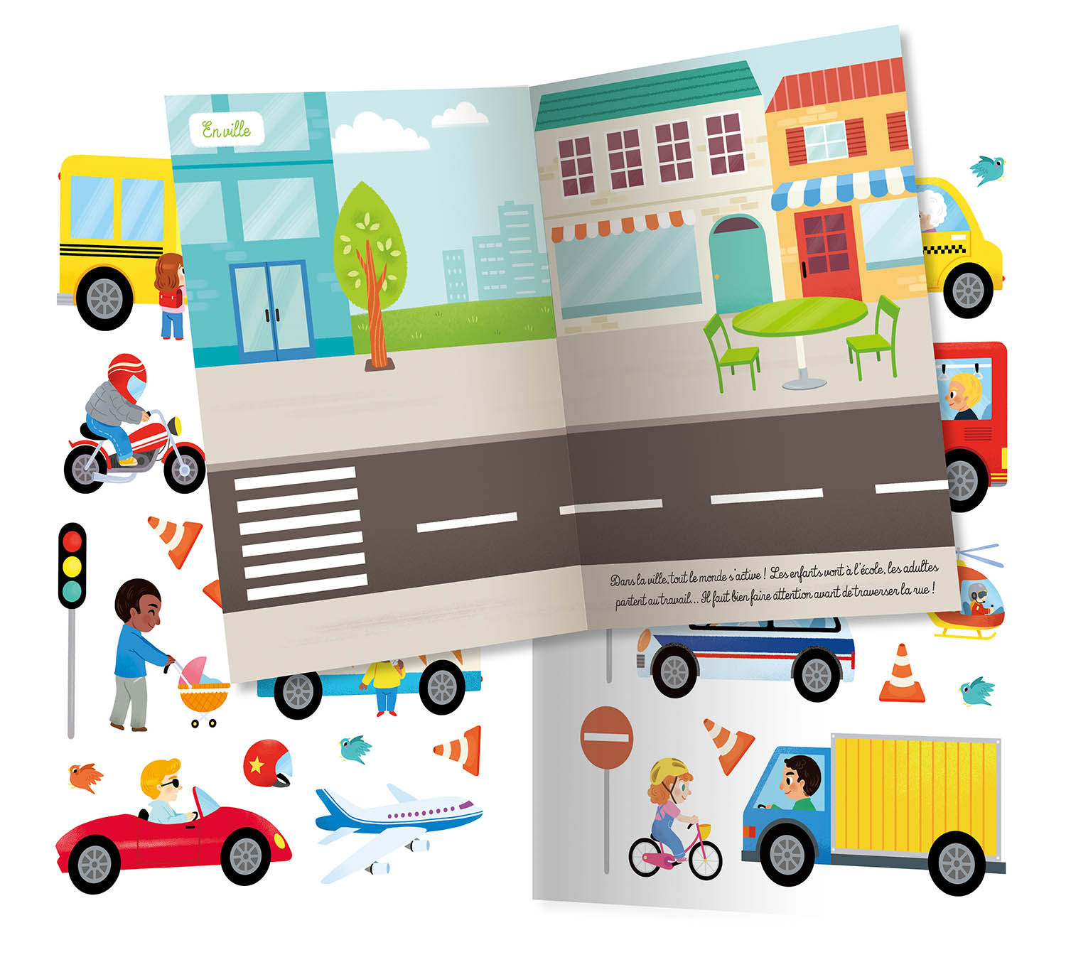 500 Autocollants - Police Et Pompiers